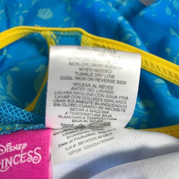 Disney Princess Ariel Swimsuit 5/6 - Picture 7 of 11